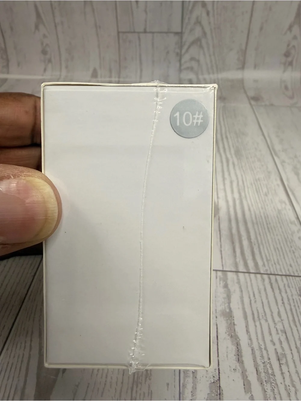 New Size 10 Silver Tone Smart Ring